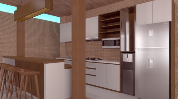 Kitchen Set Aluminium Modern